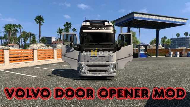 ETS2 - AIE Volvo Door Opener Mod V1.1 (1.55.x) ETS2 - AIE Volvo Door Opener Mod V1.1 (1.55.x)