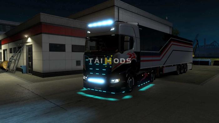 ETS2 - Flare and 10000 Lights V1.55 (1.55.x) ETS2 - Flare and 10000 Lights V1.55 (1.55.x)
