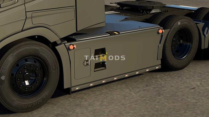 ETS2 - Custom Sideskirts for SCS Volvo FH4/5/6 V1.0 (1.53.x) ETS2 - Custom Sideskirts for SCS Volvo FH4/5/6 V1.0 (1.53.x)