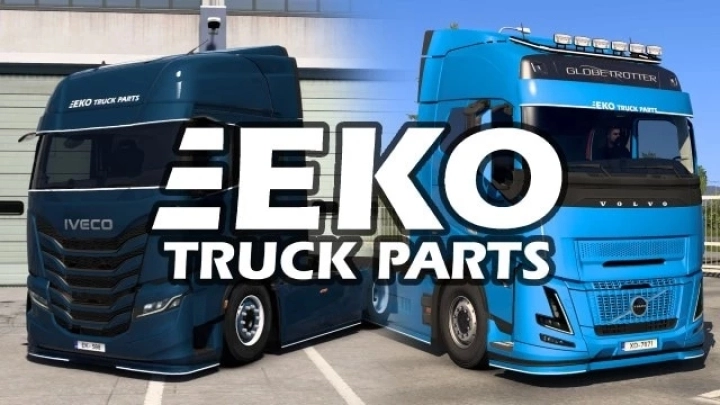 ETS2 - EKO Truck Parts V2.5.6 (1.53.x) ETS2 - EKO Truck Parts V2.5.6 (1.53.x)