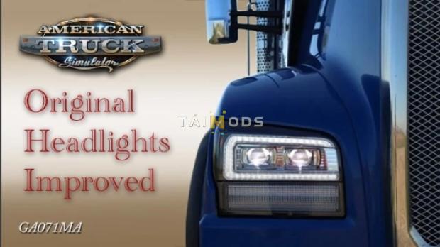 ETS2 - Original Head Lights Improved V1.0 (1.52.x) ETS2 - Original Head Lights Improved V1.0 (1.52.x)