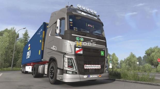 ETS2 - Signs on Your Truck and Trailer V1.0.4.81s (1.51.x) ETS2 - Signs on Your Truck and Trailer V1.0.4.81s (1.51.x)