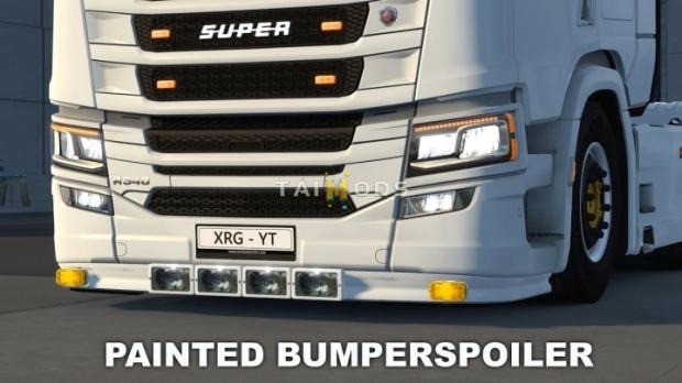 ETS2 - Painted Bumperspoiler For Scania Next Gen S/R V1.1 (1.50.x) ETS2 - Painted Bumperspoiler For Scania Next Gen S/R V1.1 (1.50.x)