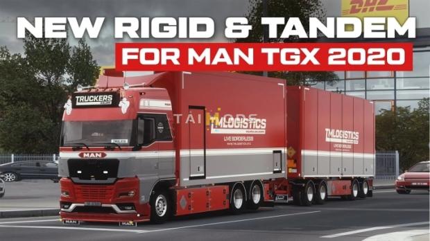 ETS2 - Rigid Addon for MAN TGX 2020 V1.1 (1.50.x) ETS2 - Rigid Addon for MAN TGX 2020 V1.1 (1.50.x)