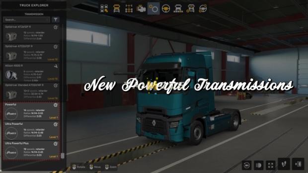 ETS2 - New Powerful Transmission V1.2 (1.50.x) ETS2 - New Powerful Transmission V1.2 (1.50.x)
