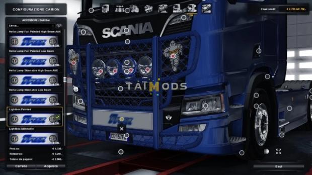 ETS2 - Bullbar Trux HighWay Scania NextGen Addon (1.49.x) ETS2 - Bullbar Trux HighWay Scania NextGen Addon (1.49.x)