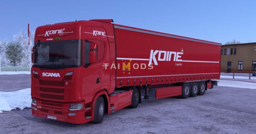 ETS2 - Koine Transport SRL Combo Skin (1.57.x) ETS2 - Koine Transport SRL Combo Skin (1.57.x)