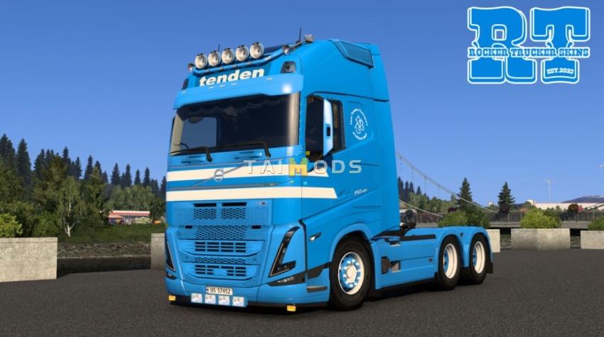 ETS2 - Thor Tenden Transport AS Skins for Volvo FH 4/5/6 (1.56.x) ETS2 - Thor Tenden Transport AS Skins for Volvo FH 4/5/6 (1.56.x)
