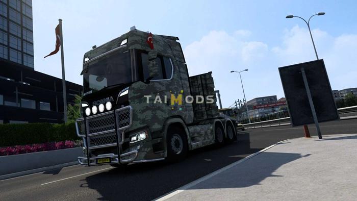 ETS2 – Turkish Woodland Camo Combo Skin Pack V1.0 (1.55.x) ETS2 – Turkish Woodland Camo Combo Skin Pack V1.0 (1.55.x)