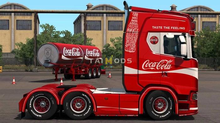 ETS2 – Coca Cola Skin for Scania R & S V1.0 (1.55.x) ETS2 – Coca Cola Skin for Scania R & S V1.0 (1.55.x)