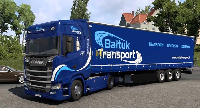 ETS2 - Combo Skin Baltyk Transport V1.0 (1.54.x) ETS2 - Combo Skin Baltyk Transport V1.0 (1.54.x)
