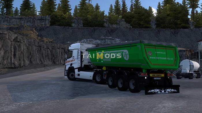 ETS2 - Renault T and SCS Dumper Termoservis Skin V1.0 (1.54.x) ETS2 - Renault T and SCS Dumper Termoservis Skin V1.0 (1.54.x)