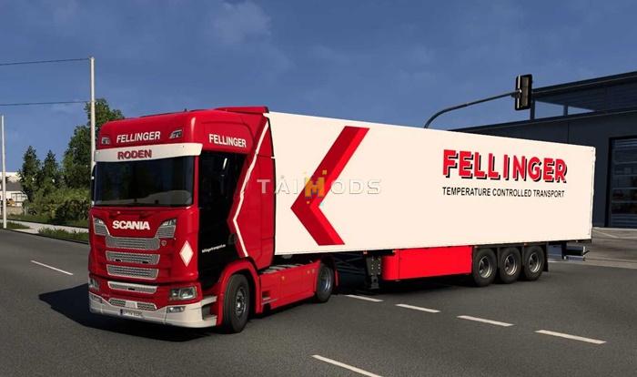 ETS2 - Combo Skin Fellinger Transport V1.0 (1.54.x) ETS2 - Combo Skin Fellinger Transport V1.0 (1.54.x)