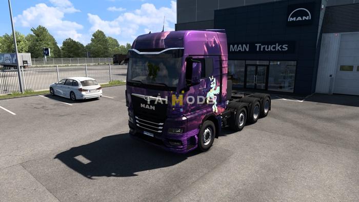 ETS2 - Purple Swan Moonlove Paint Job V1.0 (1.53.x) ETS2 - Purple Swan Moonlove Paint Job V1.0 (1.53.x)