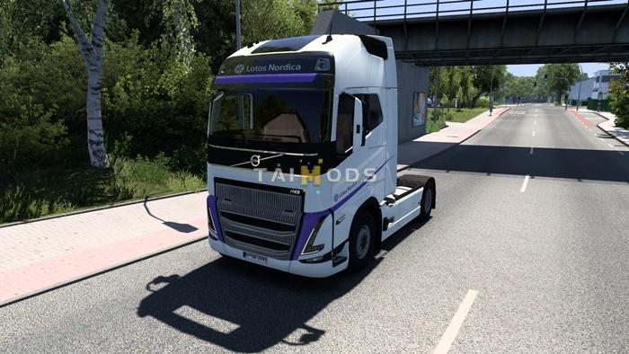 ETS2 - Lotos Nordica Skins for Volvo FH 4/5/6 V1.0 (1.53.x) ETS2 - Lotos Nordica Skins for Volvo FH 4/5/6 V1.0 (1.53.x)