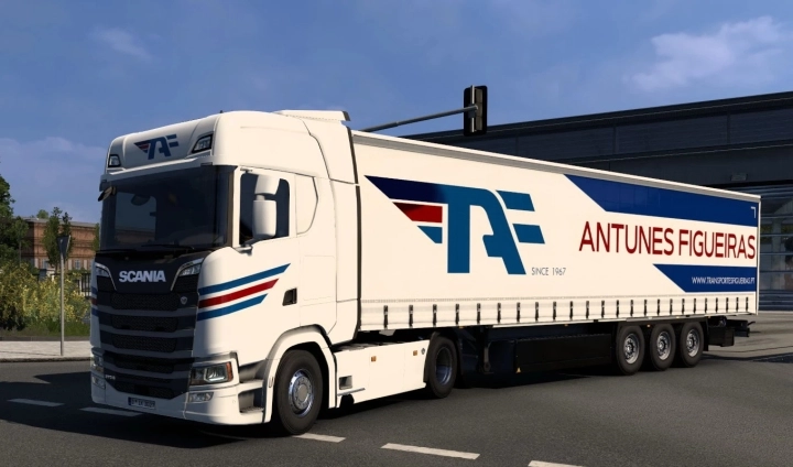 ETS2 - Combo Skin Transport Antunes SA Figueiras V1.0 (1.53.x) ETS2 - Combo Skin Transport Antunes SA Figueiras V1.0 (1.53.x)