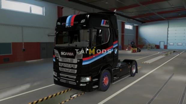 ETS2 - BMW Skin for Scania S NextGen Truck (1.51.x) ETS2 - BMW Skin for Scania S NextGen Truck (1.51.x)