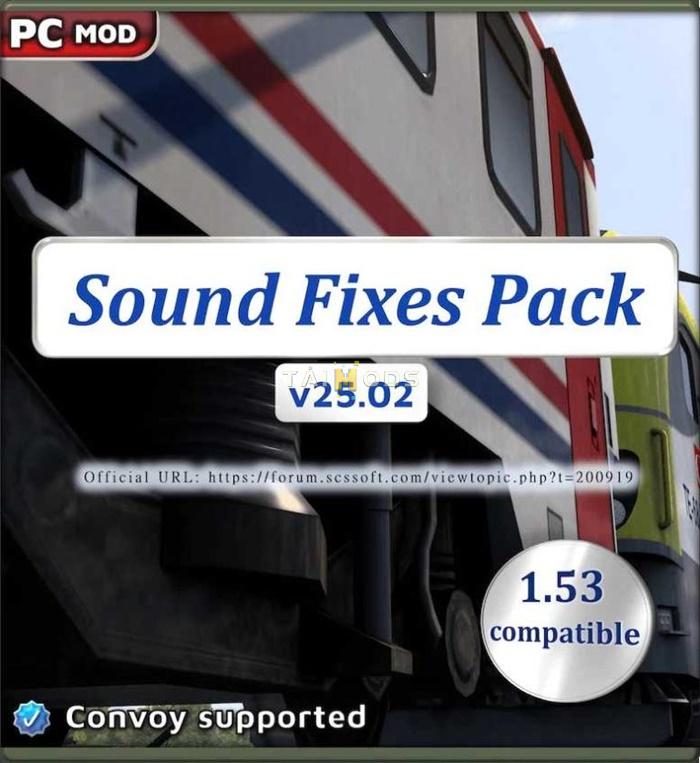 ETS2 - Sound Fixes Pack V25.02 (1.53.x) ETS2 - Sound Fixes Pack V25.02 (1.53.x)