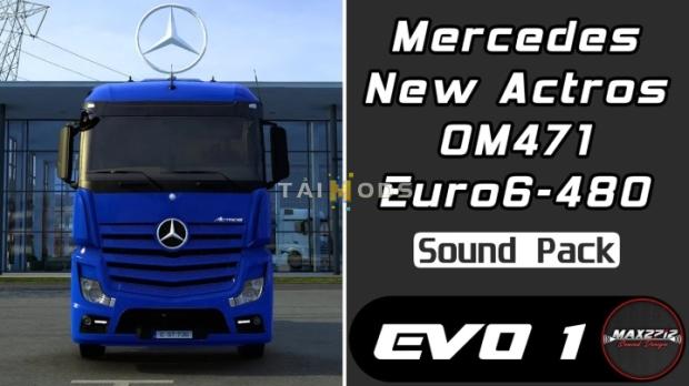 ETS2 - MB New Actros 480 OM471 Sound Pack (1.49.x) ETS2 - MB New Actros 480 OM471 Sound Pack (1.49.x)