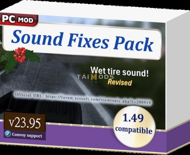 ETS2 - Sound Fixes Pack V23.95 (1.49.x) ETS2 - Sound Fixes Pack V23.95 (1.49.x)