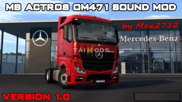 ETS2 - Mercedes New Actros OM471 Sound V1.0 (1.46.x) ETS2 - Mercedes New Actros OM471 Sound V1.0 (1.46.x)