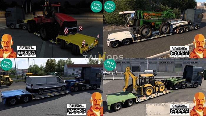 ETS2 - Goldhofer STZ-VL Trailer V5.0 (1.55.x) ETS2 - Goldhofer STZ-VL Trailer V5.0 (1.55.x)