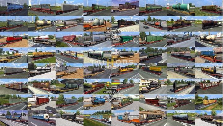 ETS2 - Railway Cargo Pack V4.6 (1.54.x) ETS2 - Railway Cargo Pack V4.6 (1.54.x)