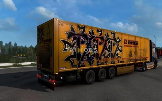 ETS2 - TZ Trailers Pack V1.52 (1.52.x) ETS2 - TZ Trailers Pack V1.52 (1.52.x)