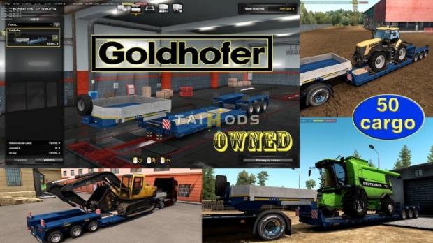 ETS2 - Ownable Overweight Trailer Goldhofer V1.4.17 (1.51.x) ETS2 - Ownable Overweight Trailer Goldhofer V1.4.17 (1.51.x)
