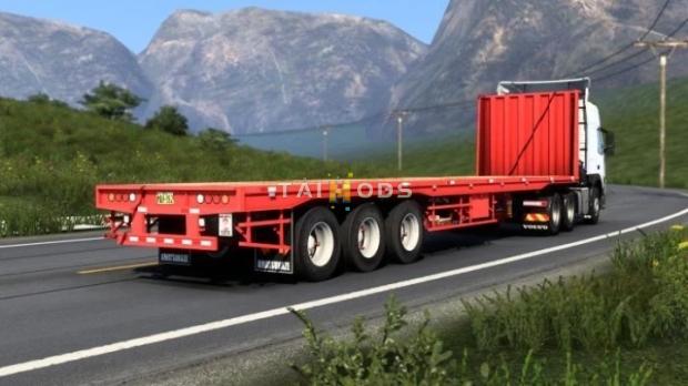 ETS2 - Platform Trailer V1.2 (1.50.x) ETS2 - Platform Trailer V1.2 (1.50.x)