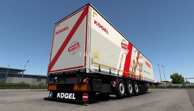 ETS2 - Kogel Trailers V2.1 (1.50.x) ETS2 - Kogel Trailers V2.1 (1.50.x)