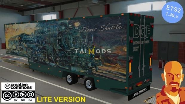 ETS2 - DQF Flower Shuttle Trailer V2.0 (1.49.x) ETS2 - DQF Flower Shuttle Trailer V2.0 (1.49.x)
