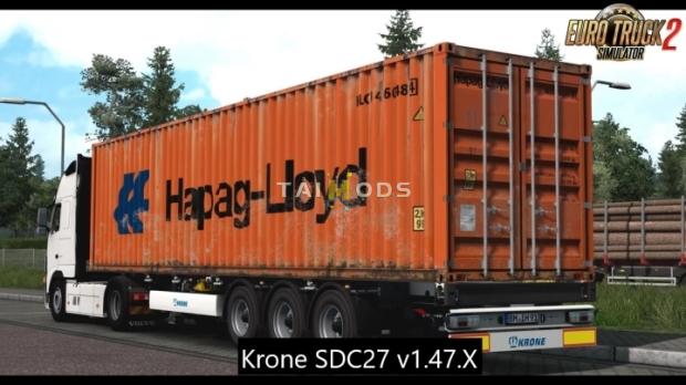 ETS2 - Krone SDC27 Ownable Trailer (1.49.x) ETS2 - Krone SDC27 Ownable Trailer (1.49.x)