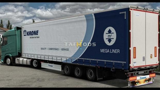 ETS2 - Krone Profiliner SDP27 & Megaliner V1.1 (1.49.x) ETS2 - Krone Profiliner SDP27 & Megaliner V1.1 (1.49.x)