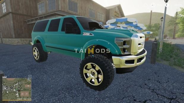FS19 - 2011 Ford Excursion V1.0 (1.7) FS19 - 2011 Ford Excursion V1.0 (1.7)
