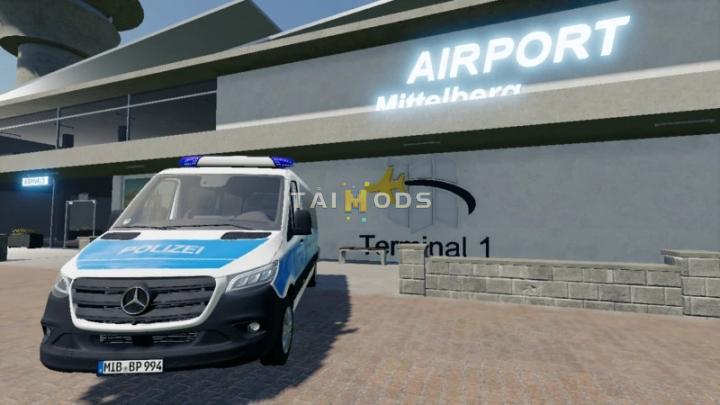FS19 - Mercedes Sprinter L2 H1 SAFJ V1.0 (1.7) FS19 - Mercedes Sprinter L2 H1 SAFJ V1.0 (1.7)