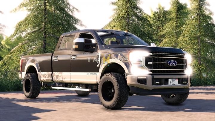 FS19 - 2020 Ford F-250-F-450 Work Truck V1.3 (1.7) FS19 - 2020 Ford F-250-F-450 Work Truck V1.3 (1.7)