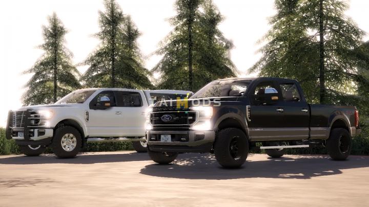 FS19 - 2020 Ford F-250-F-450 Work Truck V1.3 (1.7) FS19 - 2020 Ford F-250-F-450 Work Truck V1.3 (1.7)