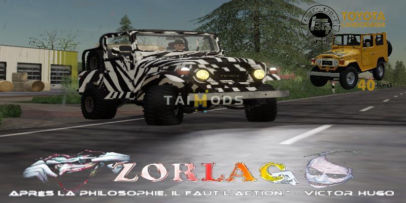 FS19 - Land Cruiser FJ40 V2.0 (1.7) FS19 - Land Cruiser FJ40 V2.0 (1.7)