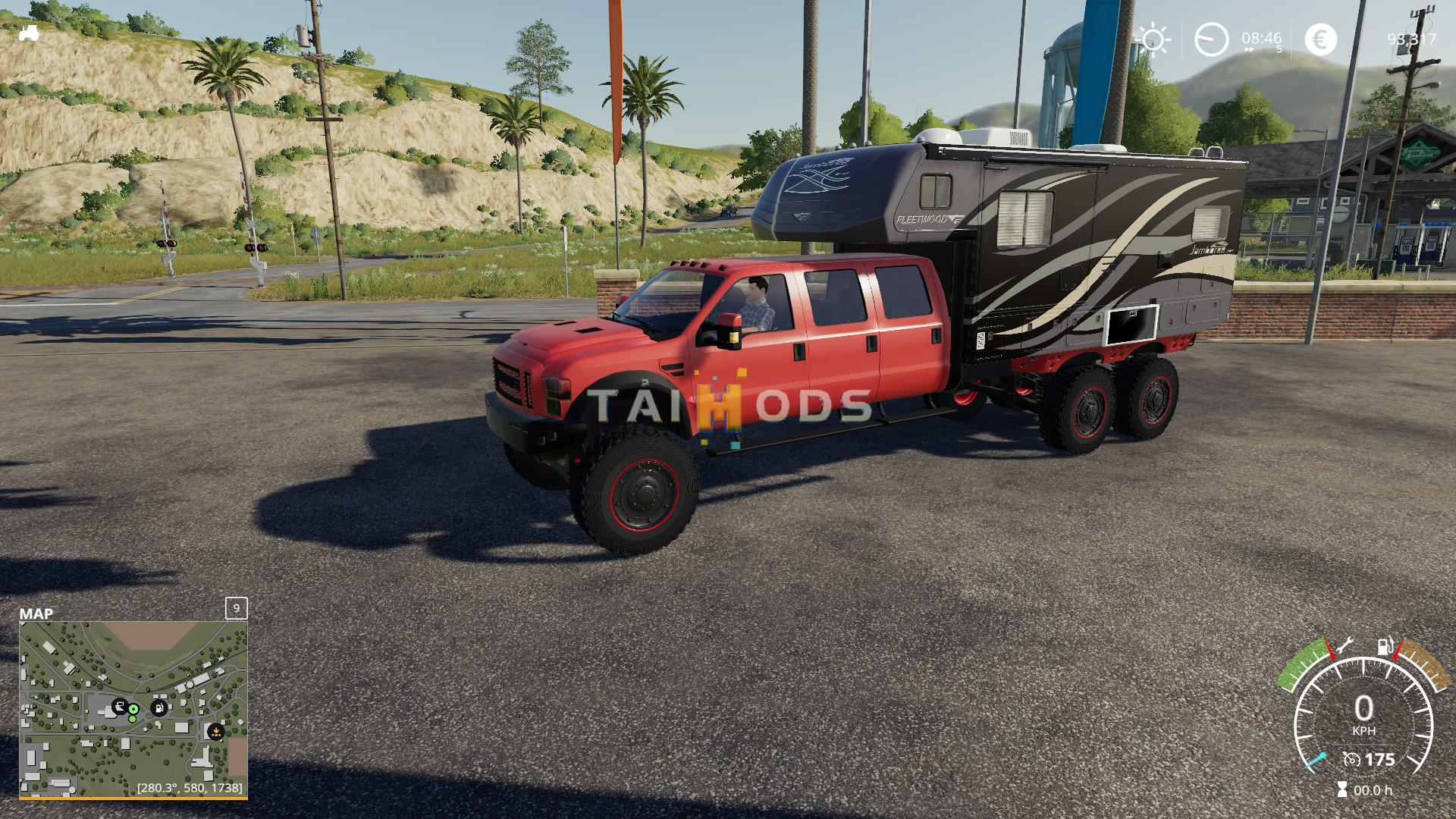 FS19 - Ford F550 6x6 Camping V1.0 (1.7) FS19 - Ford F550 6x6 Camping V1.0 (1.7)