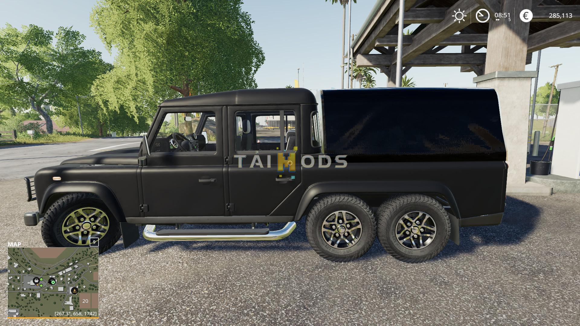 FS19 - Land Rover Defender 110 V1.0 (1.7) FS19 - Land Rover Defender 110 V1.0 (1.7)