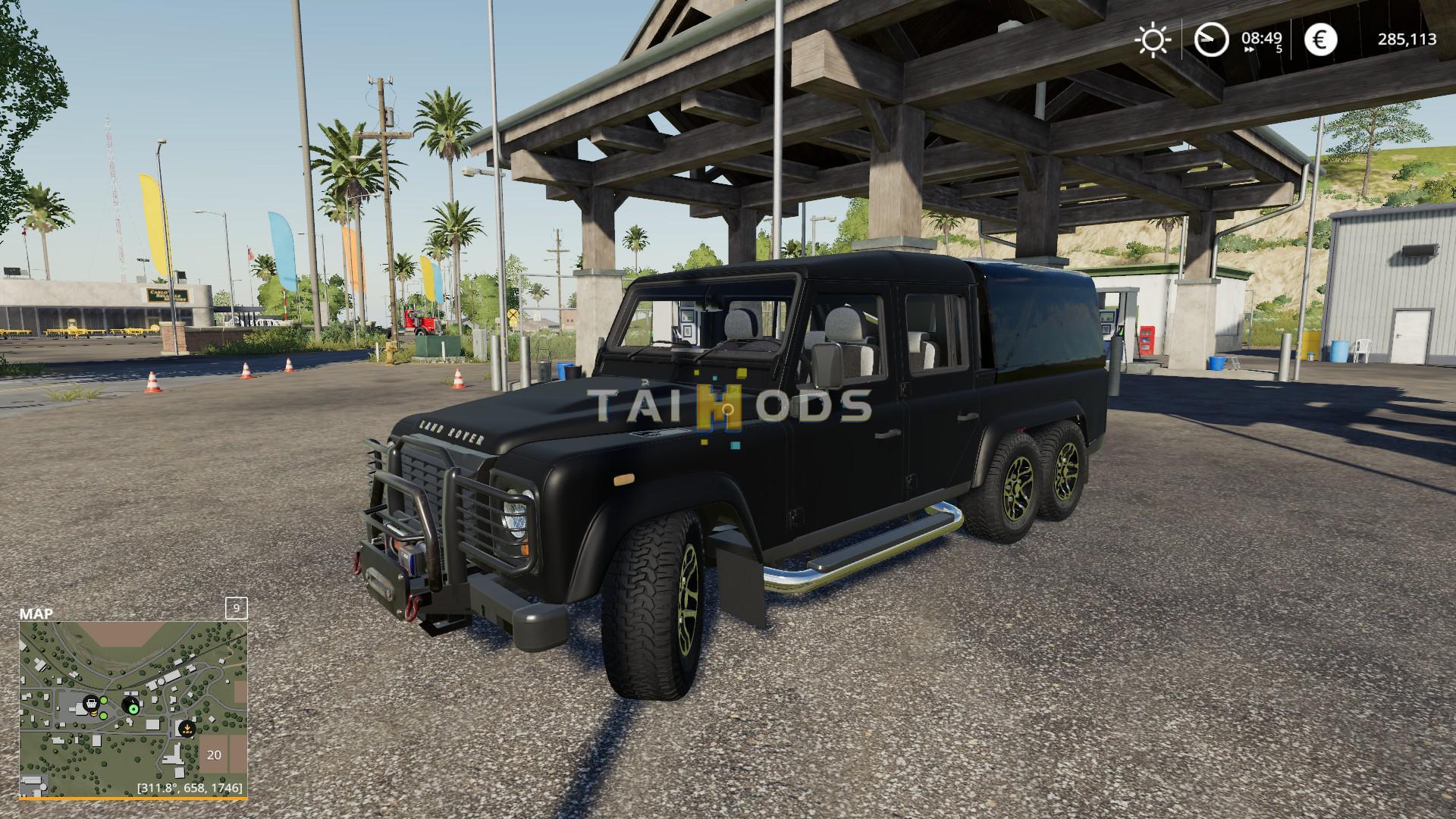 FS19 - Land Rover Defender 110 V1.0 (1.7) FS19 - Land Rover Defender 110 V1.0 (1.7)