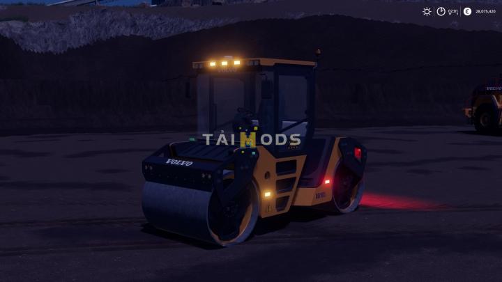 FS19 - Volvo DD-105 Road Compactor V1.0 (1.7) FS19 - Volvo DD-105 Road Compactor V1.0 (1.7)