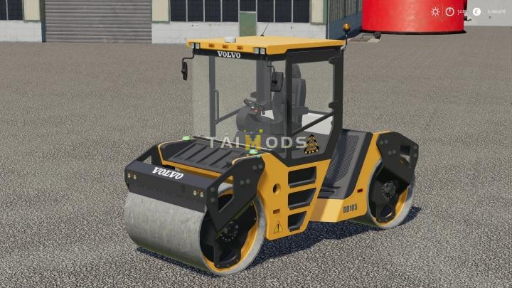 FS19 - Volvo DD-105 Road Compactor V1.0 (1.7) FS19 - Volvo DD-105 Road Compactor V1.0 (1.7)