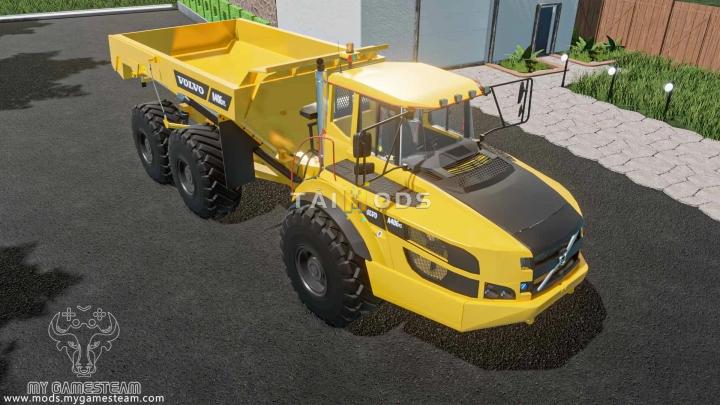 FS19 - Volvo A40G FS V1.1 (1.7) FS19 - Volvo A40G FS V1.1 (1.7)
