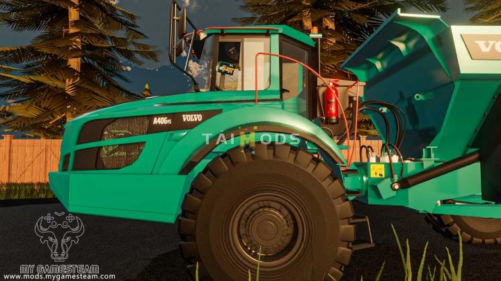 FS19 - Volvo A40G FS V1.1 (1.7) FS19 - Volvo A40G FS V1.1 (1.7)