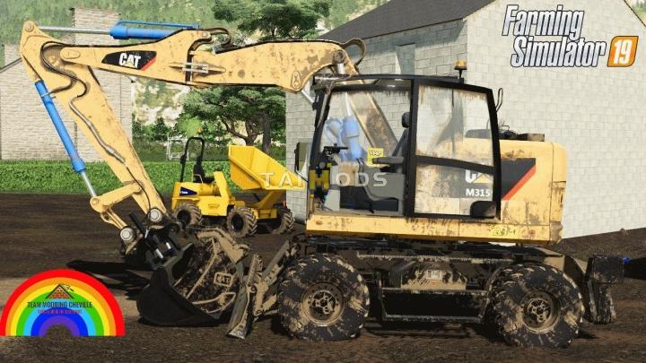 FS19 - Tmc Caterpillar M315F V1.0 (1.7) FS19 - Tmc Caterpillar M315F V1.0 (1.7)