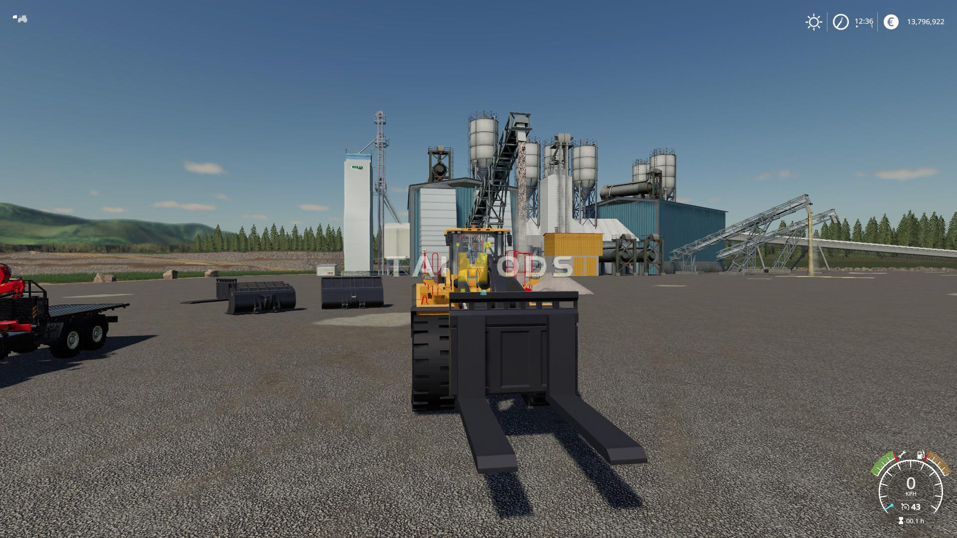 FS19 - Volvo L-350H Mining Loader + New Tools V1.1 (1.7) FS19 - Volvo L-350H Mining Loader + New Tools V1.1 (1.7)