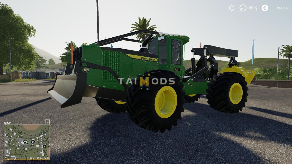 FS19 - John Deere 948LII Winch V1.0.0.1 (1.6) FS19 - John Deere 948LII Winch V1.0.0.1 (1.6)