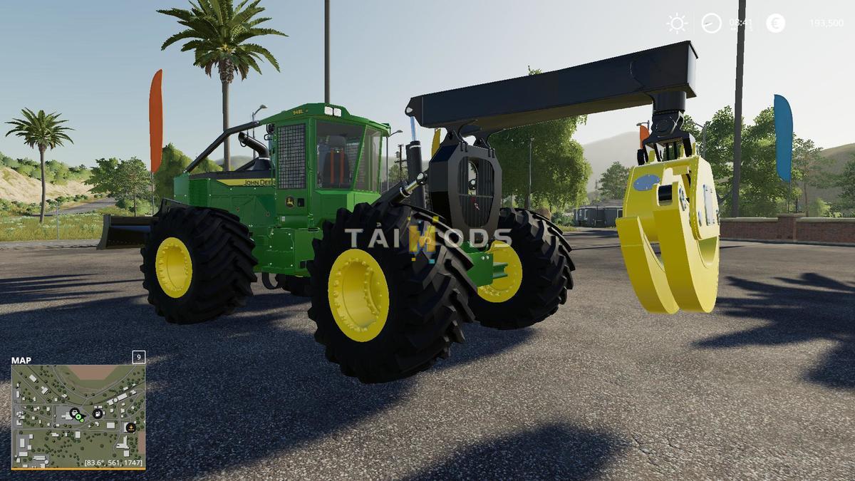 FS19 - John Deere 948LII Winch V1.0.0.1 (1.6) FS19 - John Deere 948LII Winch V1.0.0.1 (1.6)